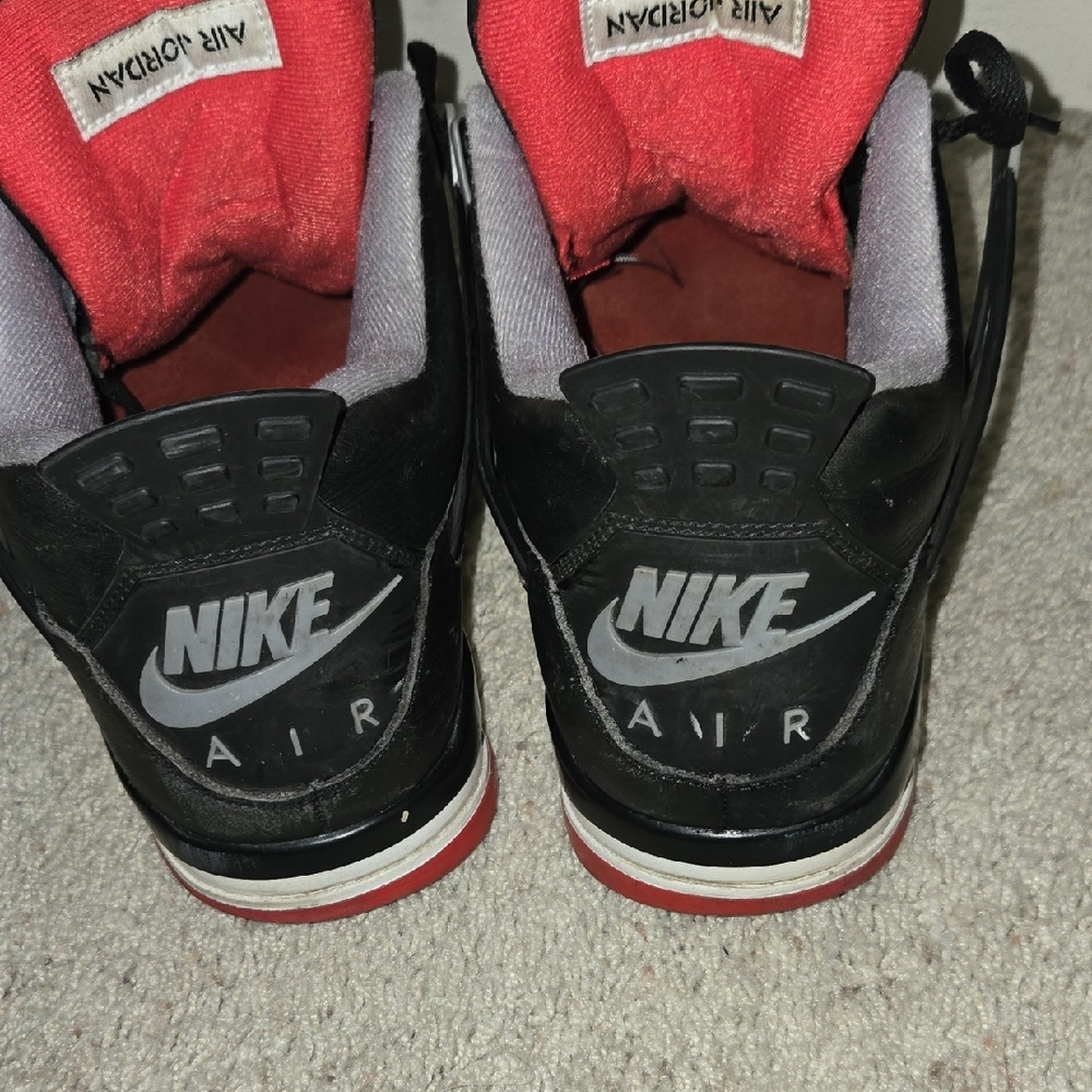 AIR JORDAN 4 Retro BRED Reimagined FV5029 006 Mens Size 12 - Picture 4 of 7